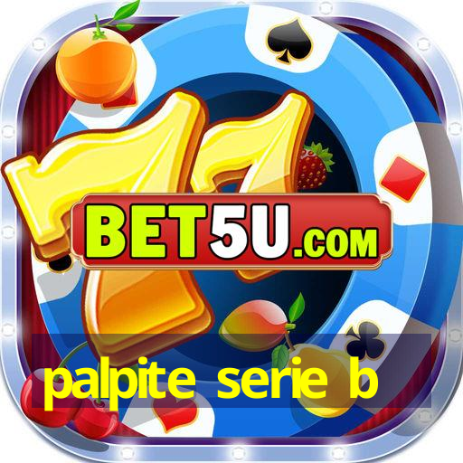 palpite serie b